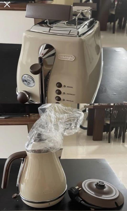 Delonghi Toaster and Kettle, TV & Home Appliances, Kitchen Appliances