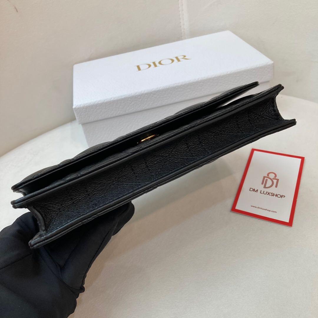 DIOR CARO BELT POUCH WITH CHAIN, Luxury, Bags & Wallets on Carousell