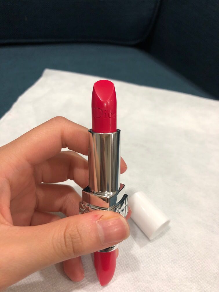 Dior Rouge Dior Lip Color  Lipstick Review  Swatches