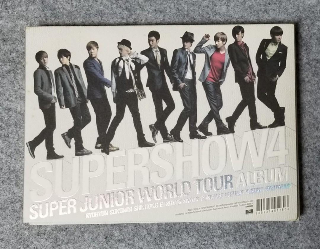 dvd)Super Junior -Super Show 4 演唱會絕版, 興趣及遊戲, 收藏品及