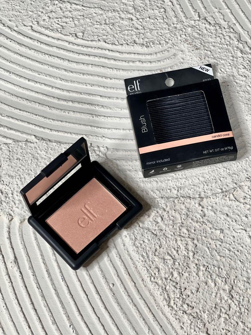 ELF BLUSH ON SHADE CANDID CORAL, Kesehatan & Kecantikan, Rias Wajah di