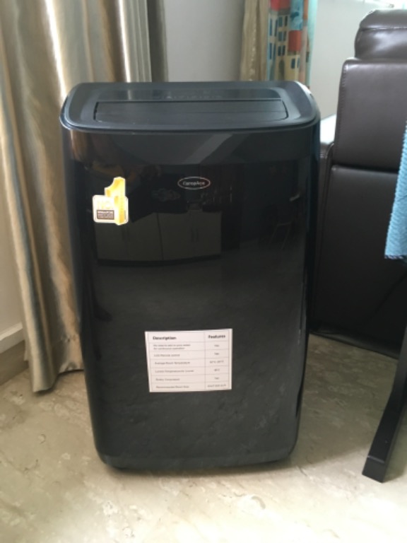 EuropAce EPAC 14Y6 4-In-1 Portable Aircon with Remote Control, TV ...