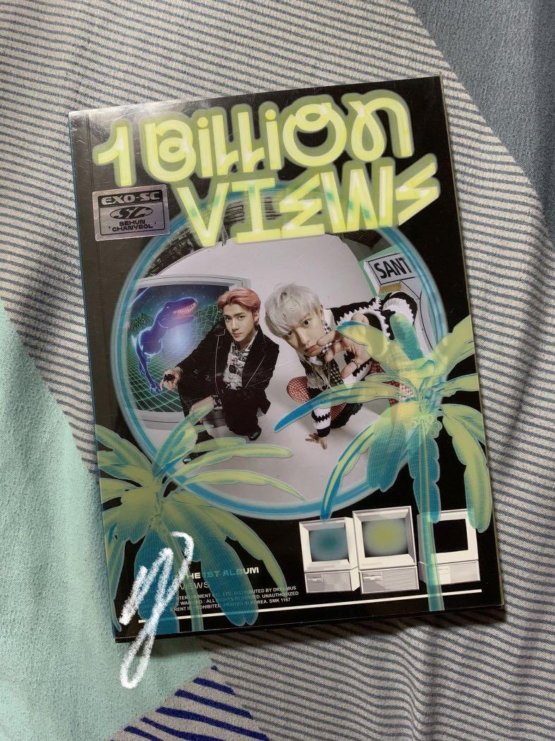 Exo-sc 1 billion views album - complete inclusions (Category: K-Wave Merchandise) located in Marikina City. Submitted by yazdeclutters (Listing ID 1170413989, Image 1). Description: unsealed but complete inclusions with photocard and gold card.