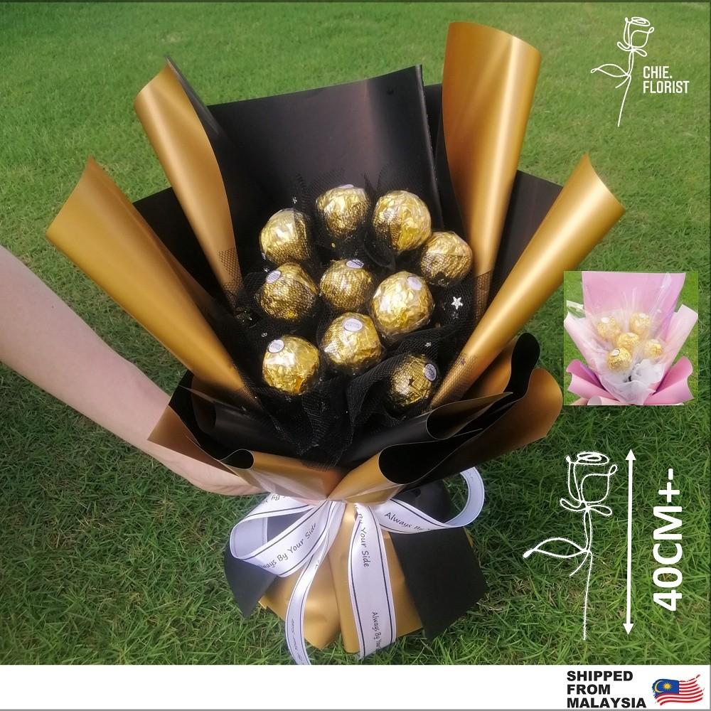 Chocolate Bouquet Gift Box, Hobbies & Toys, Stationery & Craft, Handmade  Craft on Carousell