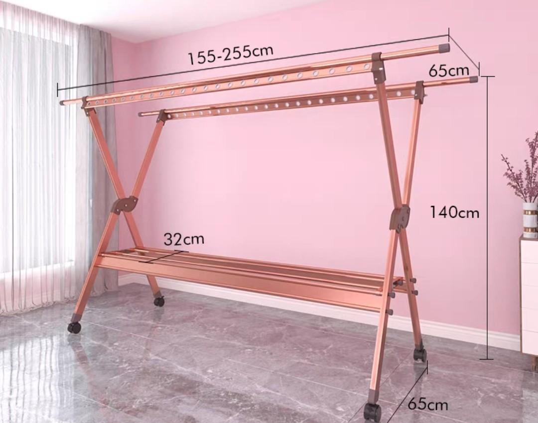 12175円 即納送料無料! Easy to install Aluminum alloy free installation floor-to-ceiling folding indoor balcony for drying clothes household outdoor