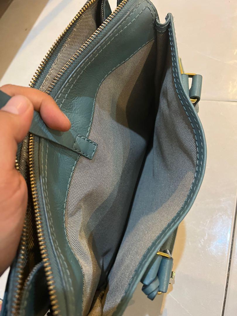 Fossil ryder satchel green new arrivals