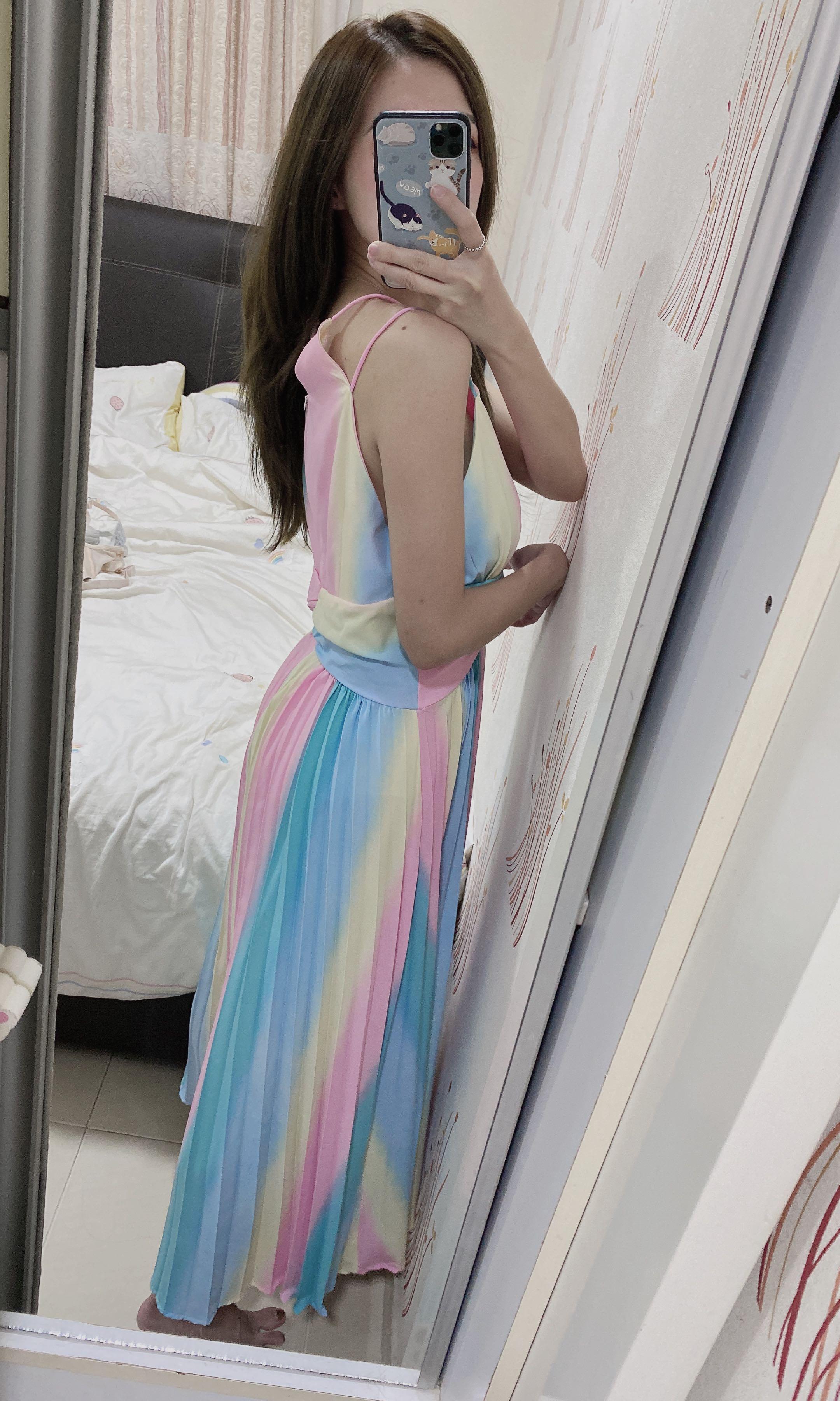 Free delivery Rainbow Dress
