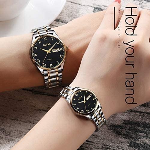 FREE DELIVERY OLEVS Mens Watch Waterproof Inexpensive Analog