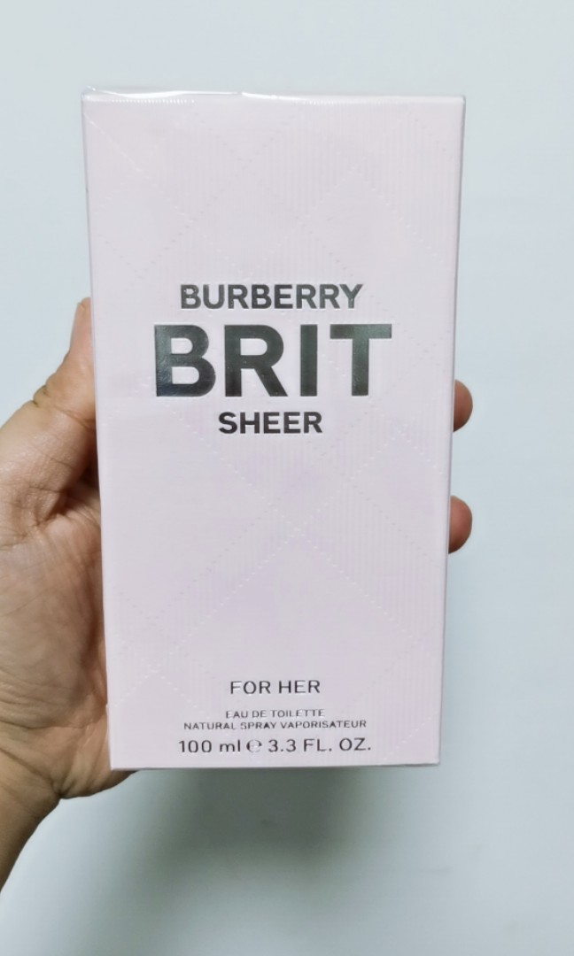 (Free Smartpac) Burberry Brit Sheet 100ml, Beauty & Personal Care