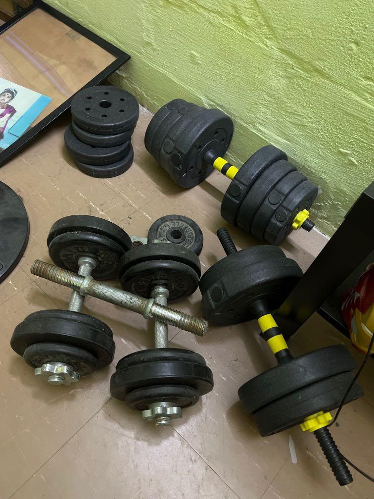 Gold's gym 210 lb olympic weight set sales