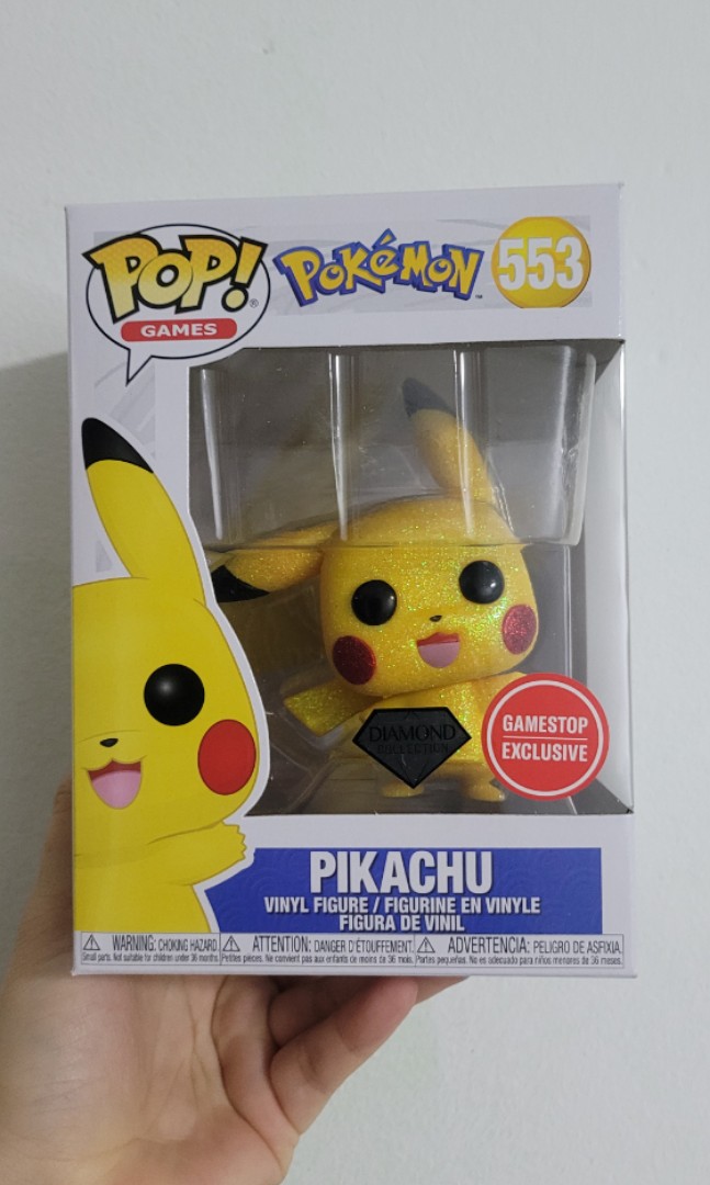diamond pikachu pop gamestop