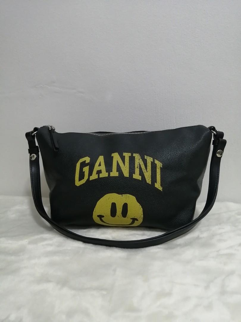 Ganni Smiley Shoulder Bag convertible Sling Bag