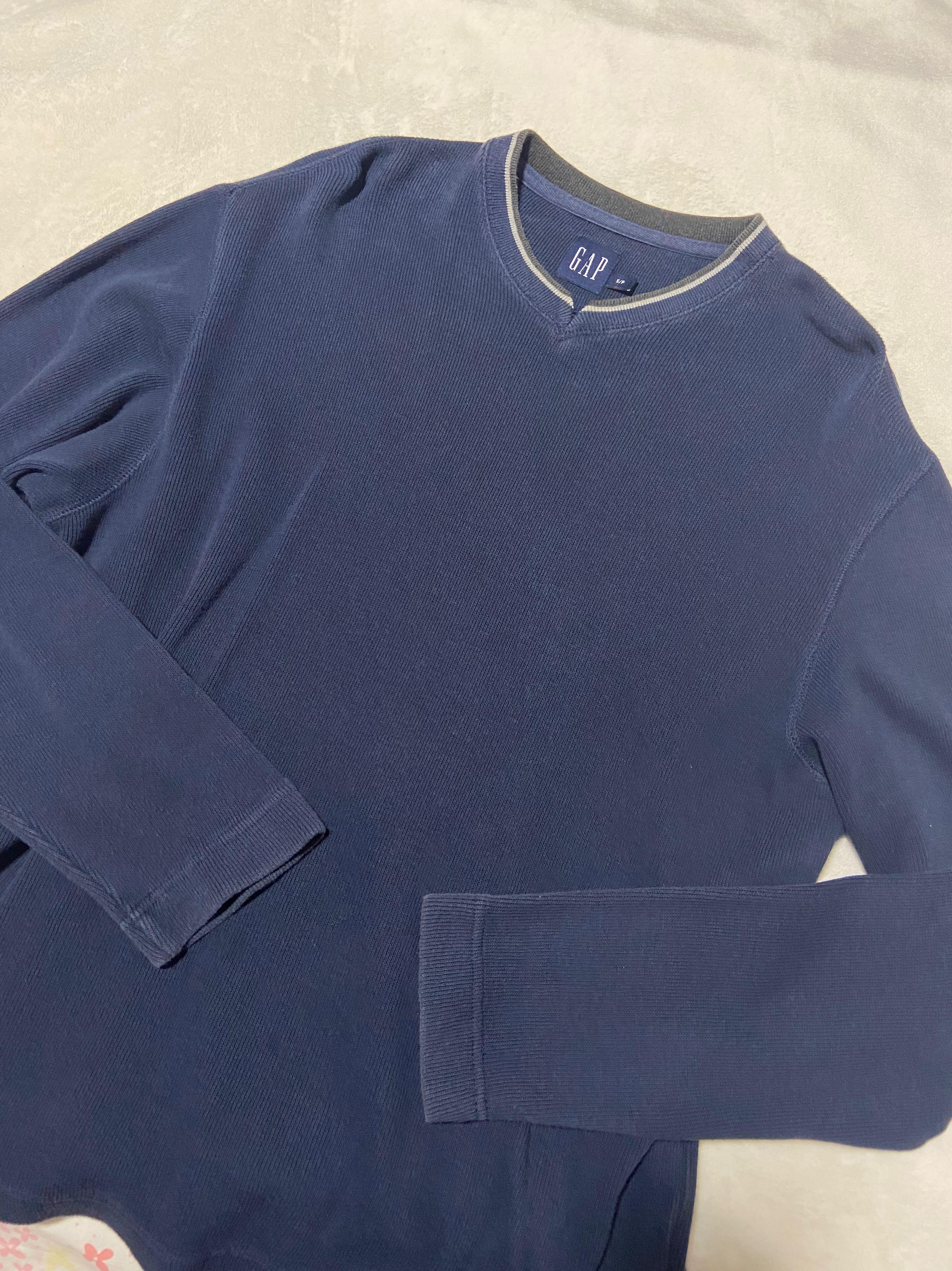 Gap blue hotsell sweater