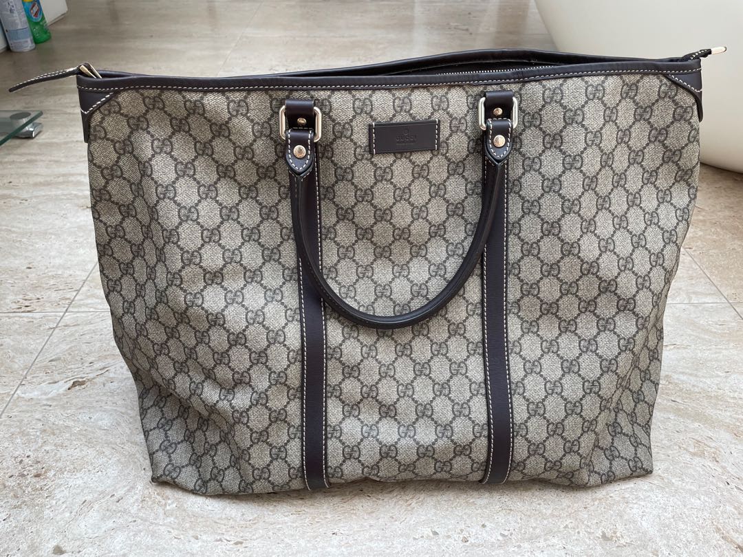 Genuine Gucci Big Size Short Handle Tote Bag Women s Fashion