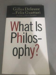 Gilles Deleuze and Felix Guattari - What is Philosophy?