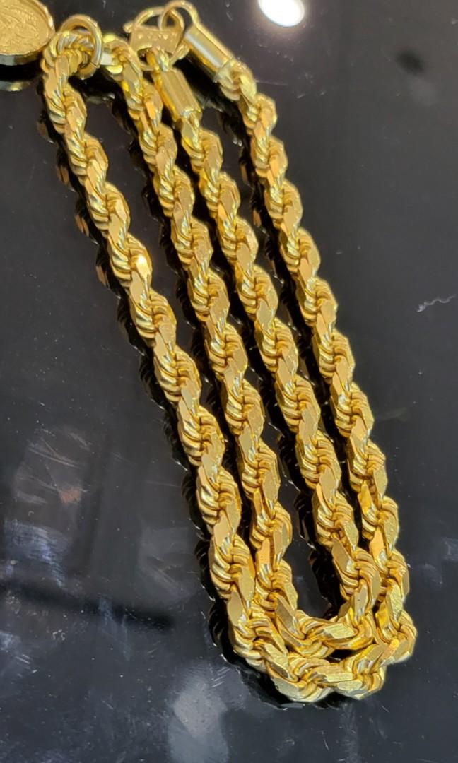 Gold 916 necklace Clearance