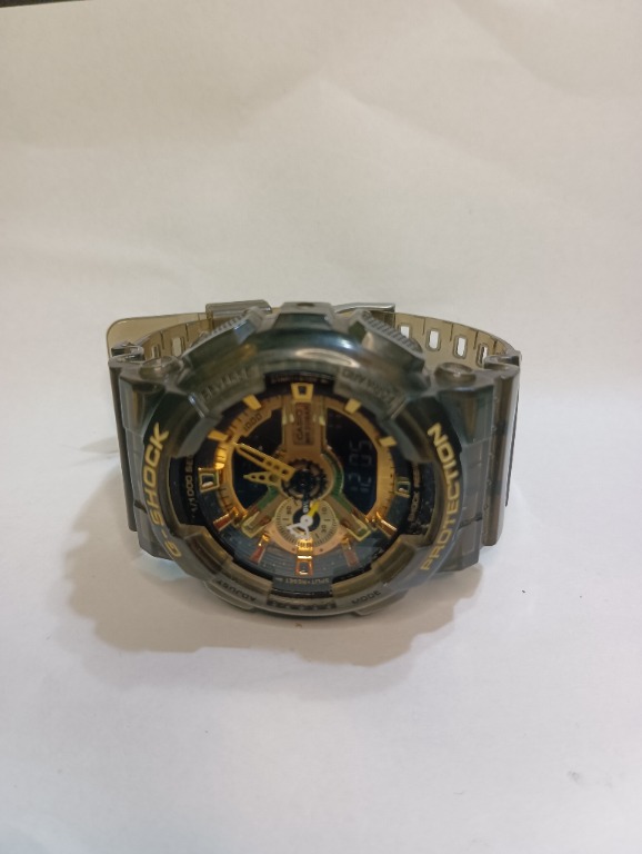 G Shock D 3796 Black Gold Special Edition Ana Digi Black Gold Men s Fashion Watches Accessories Watches on Carousell