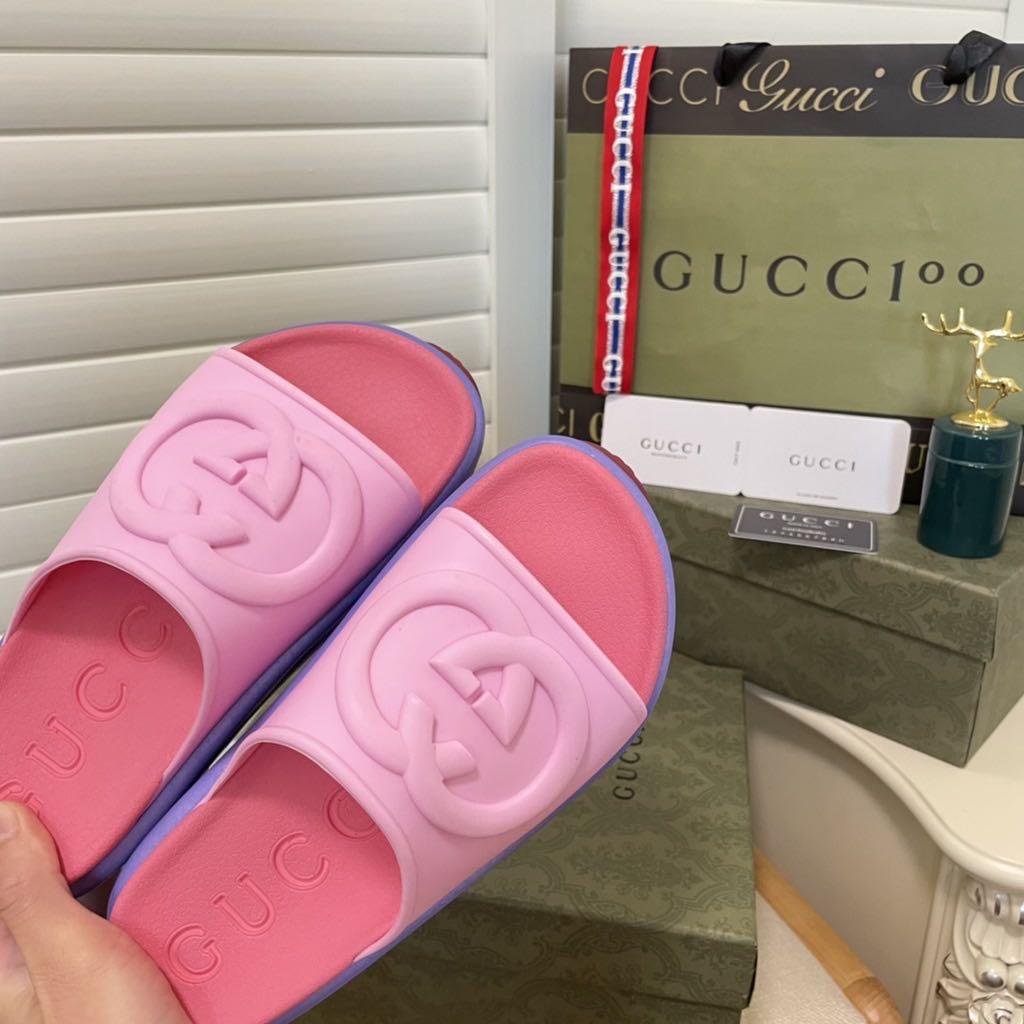 Thick gucci slides outlet