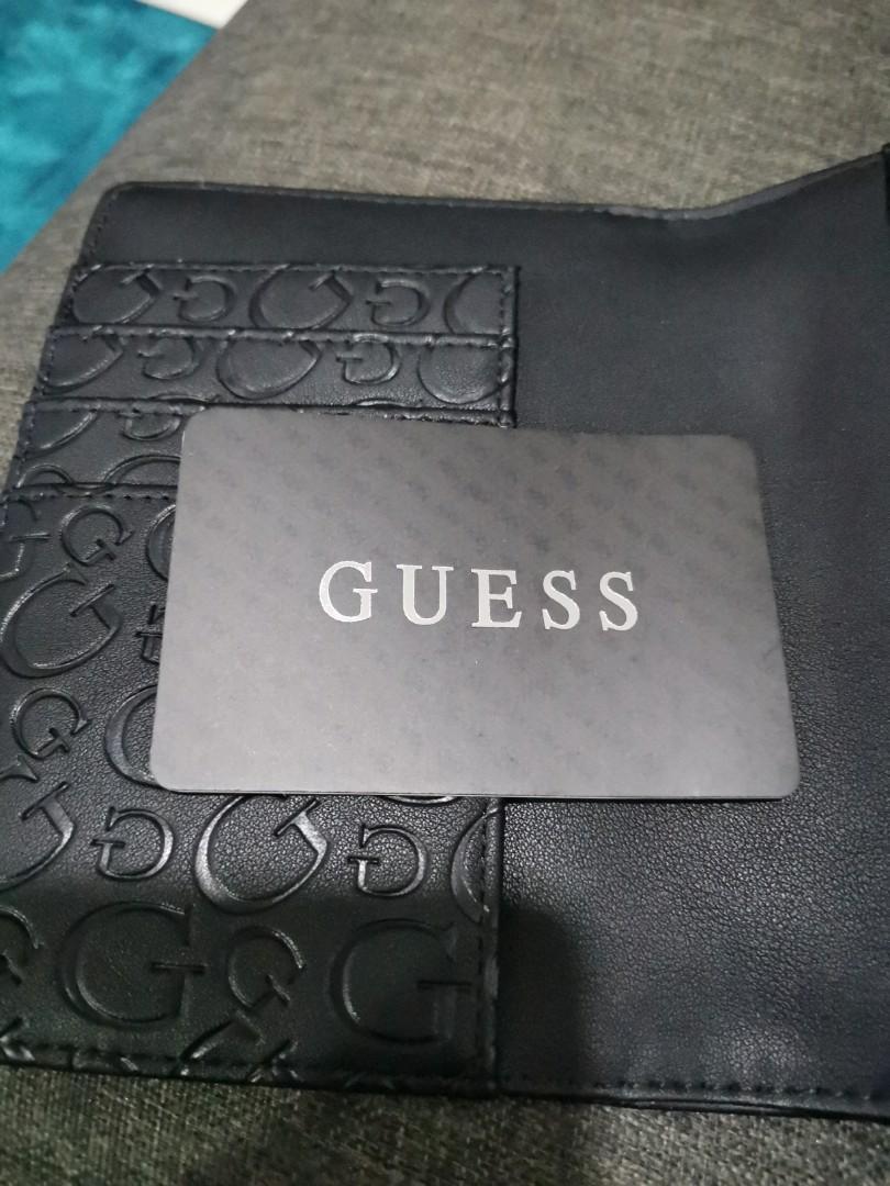 Guess passport holder, Men's Fashion, Watches & Accessories, Wallets