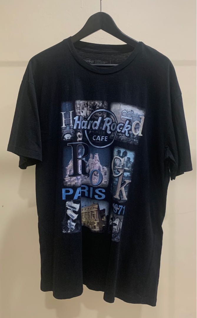 hard rock cafe t shirt paris, Men's Fashion, Tops & Sets, Tshirts ...