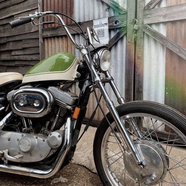 Classic Harley Davidson Sportster 883 carb model Motorbikes on
