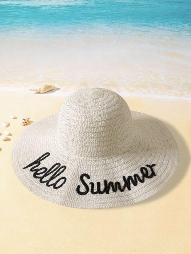 Hello Summer Beach Hat, Men's Fashion 