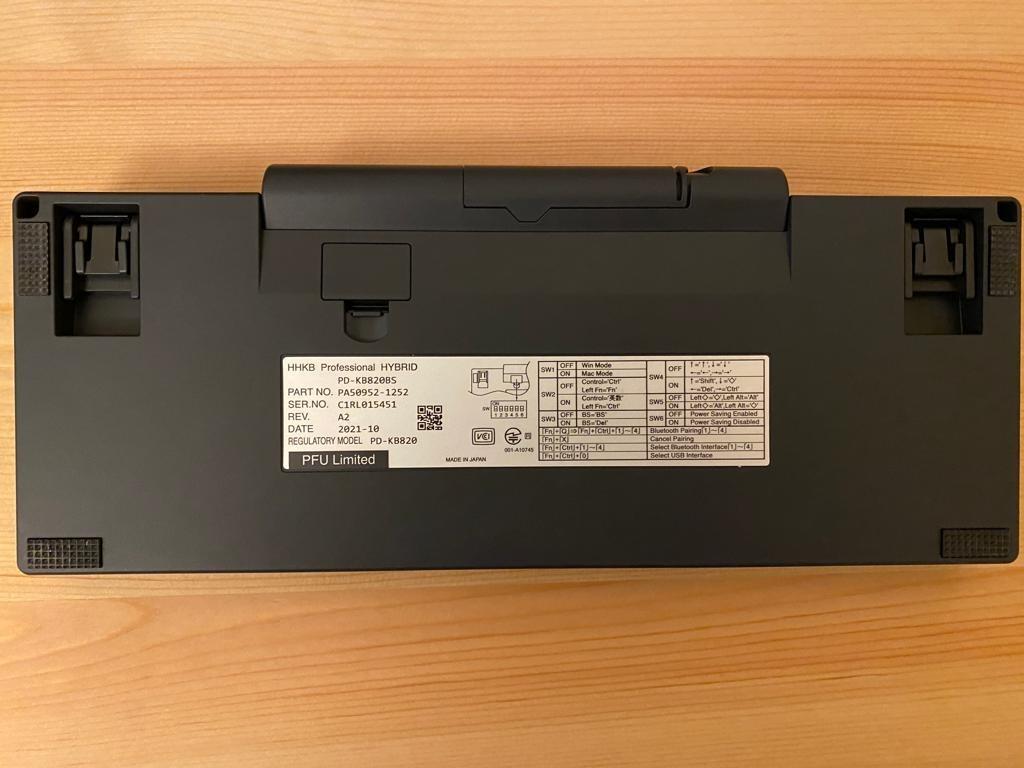PC/タブレット PC周辺機器 HHKB Professional Hybrid JP Type-S 黑（日本語配列）, 電腦＆科技 