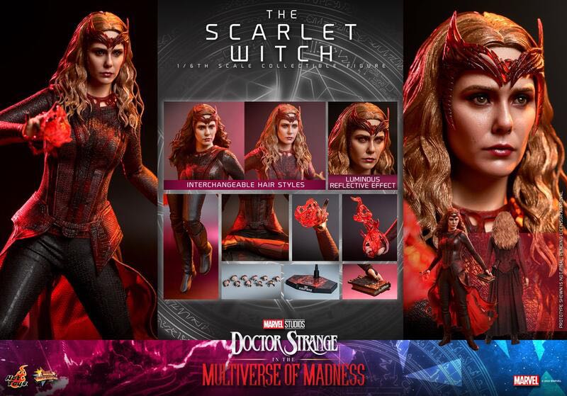Hottoys The Scarlet Witch MMS652（普通版）, 興趣及遊戲, 玩具 