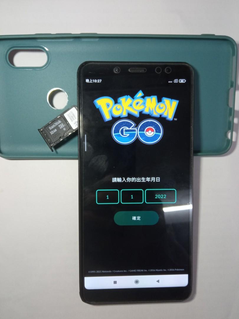 H Pokemon Go 飛人外掛電話 免月費 免安裝 即玩 紅米note 5 4g 64g 可雙開 電子遊戲 遊戲機配件 遊戲週邊商品 Carousell