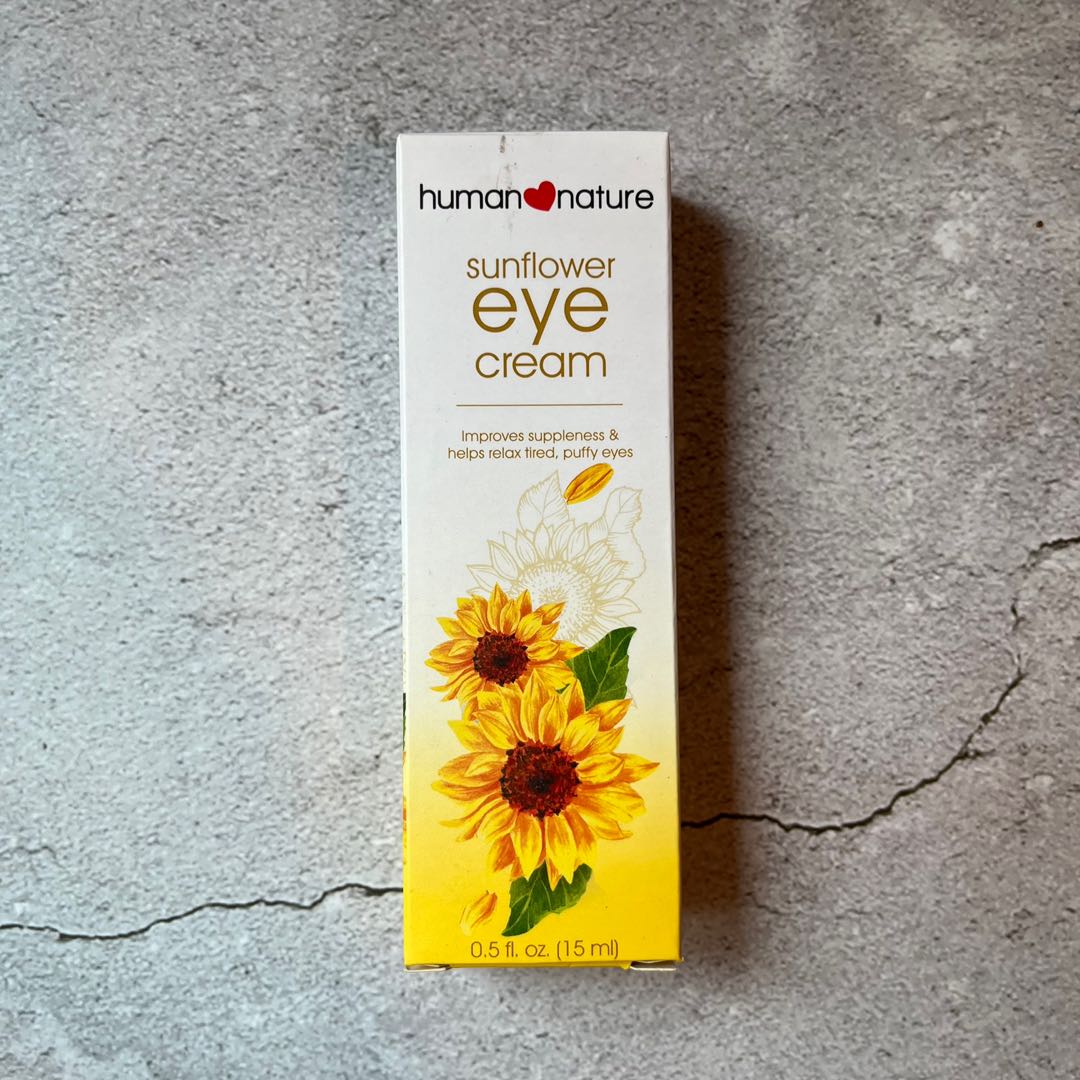 Human Nature Sunflower Eye Cream 15ml, Beauty & Personal Care, Face