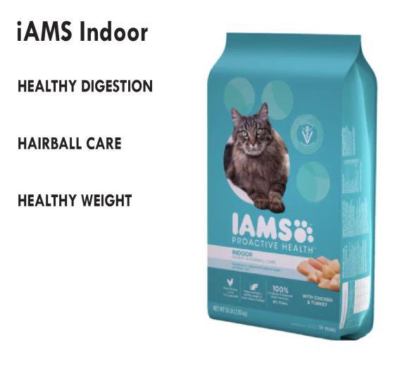 Iams proactive health indoor weight and hairball care top