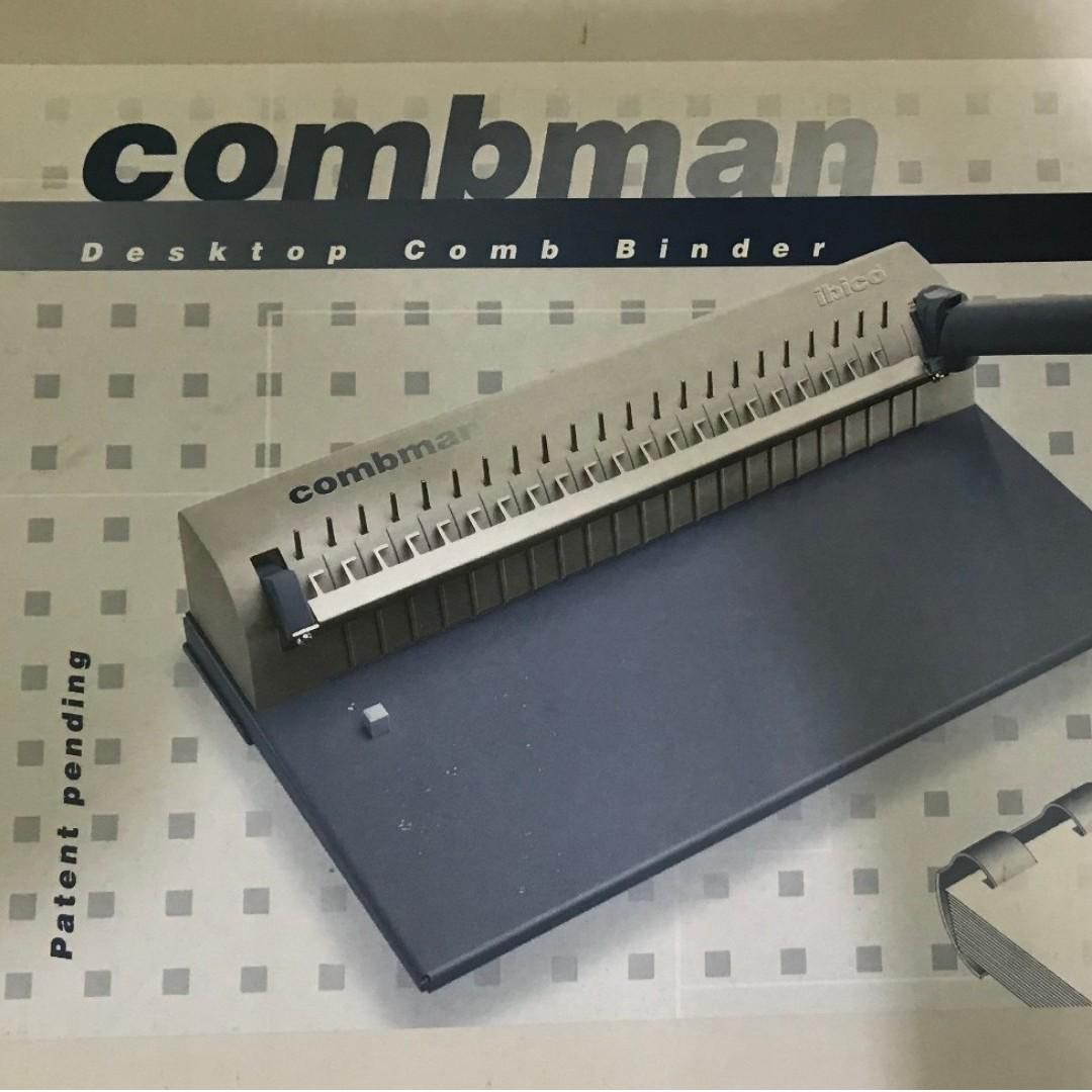 Ibico Combman Binding machine, Computers & Tech, Office & Business Technology on Carousell