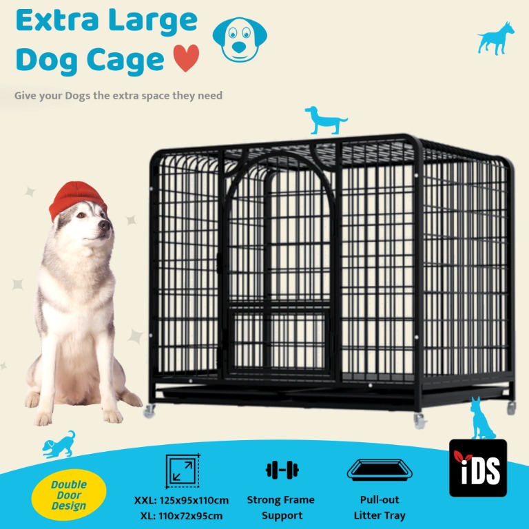 [iDS] Extra Large Animal Cage Enclosure Cat Cage Enclosure Dog Cage