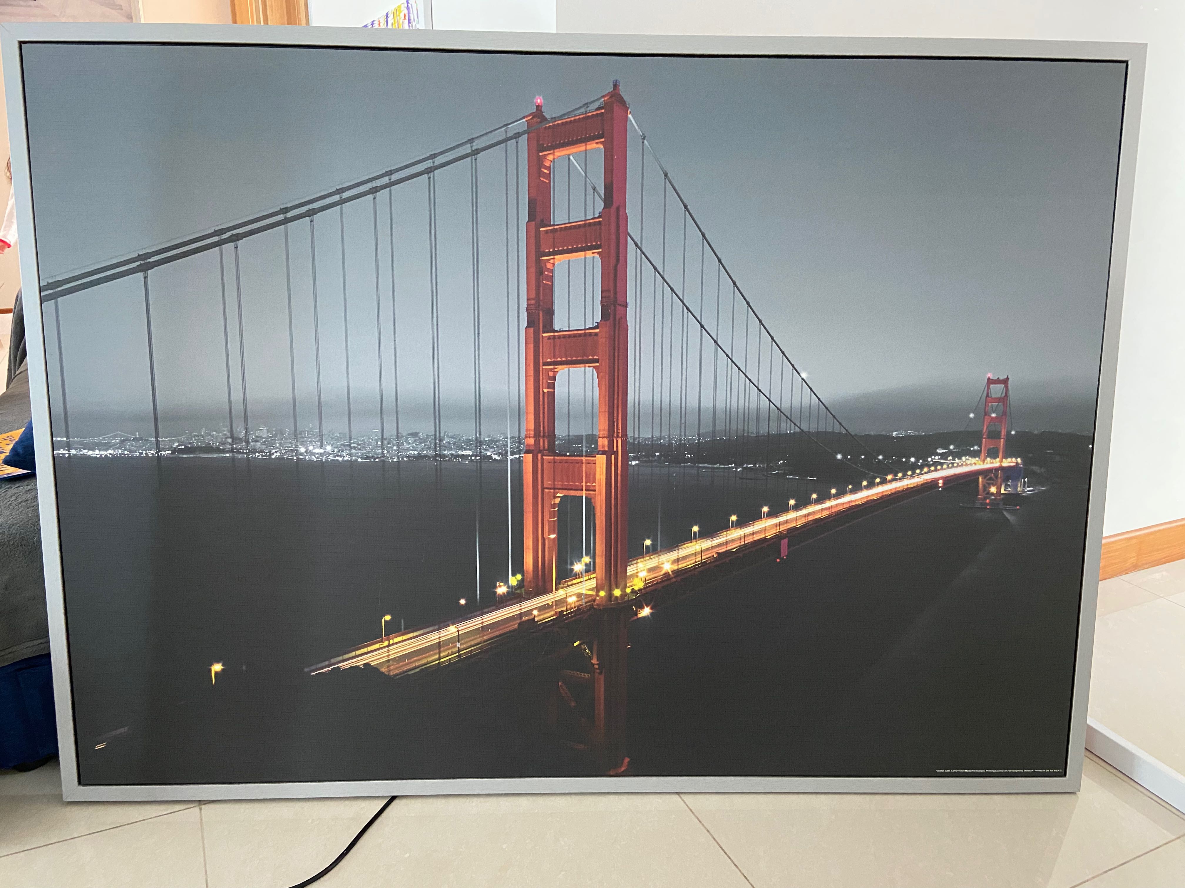 IKEA Golden Gate Bridge painting, Furniture & Home Living, Home Decor