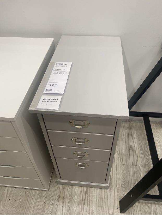Ikea Klimpen Desk with drawer, Furniture & Home Living, Furniture