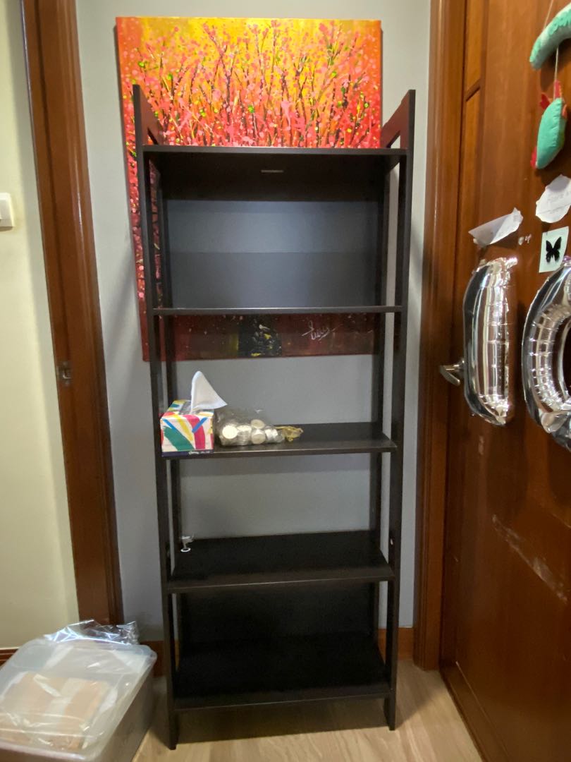 Ikea laiva outlet bookcase painted