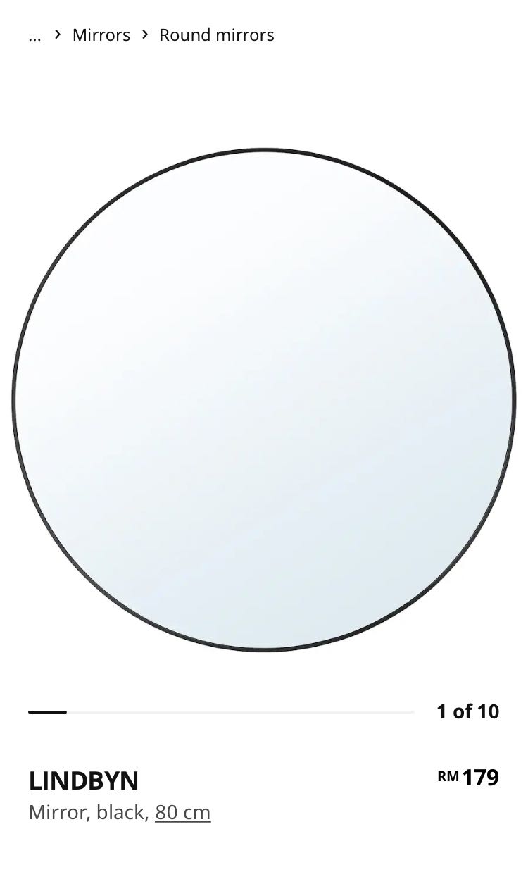 Ikea Mirror, Furniture & Home Living, Home Decor, Mirrors on Carousell