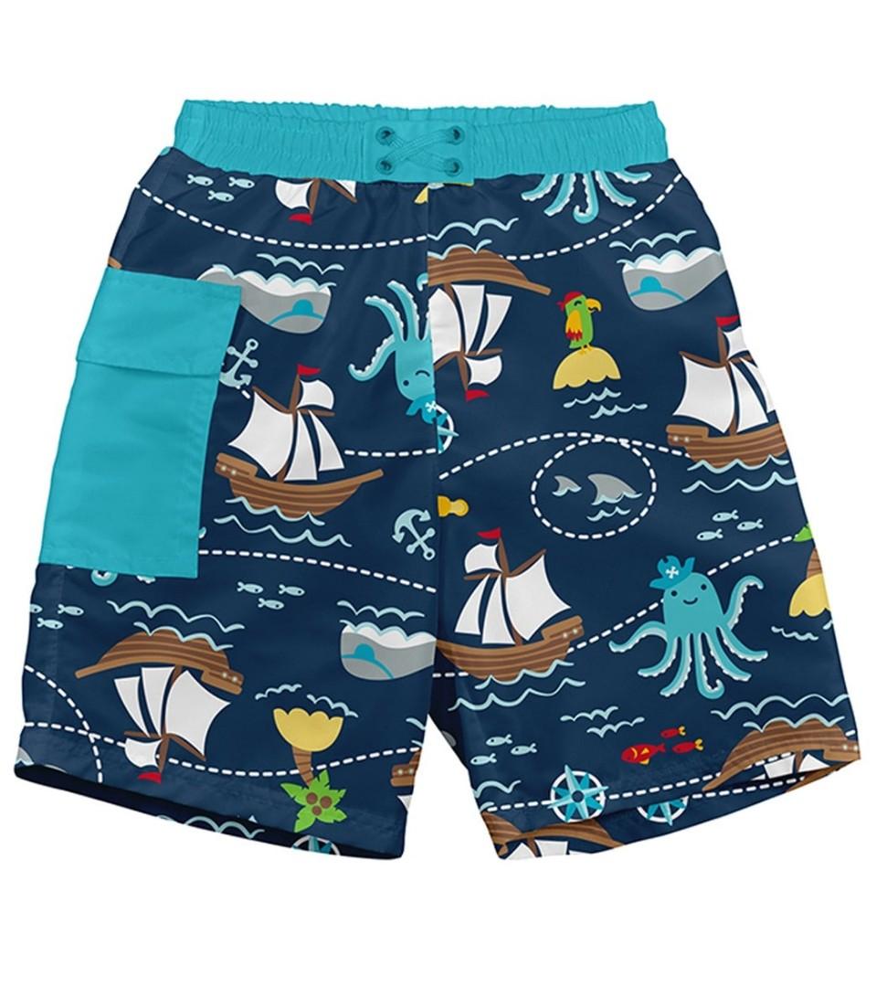 Iplay swim trunks with diaper top