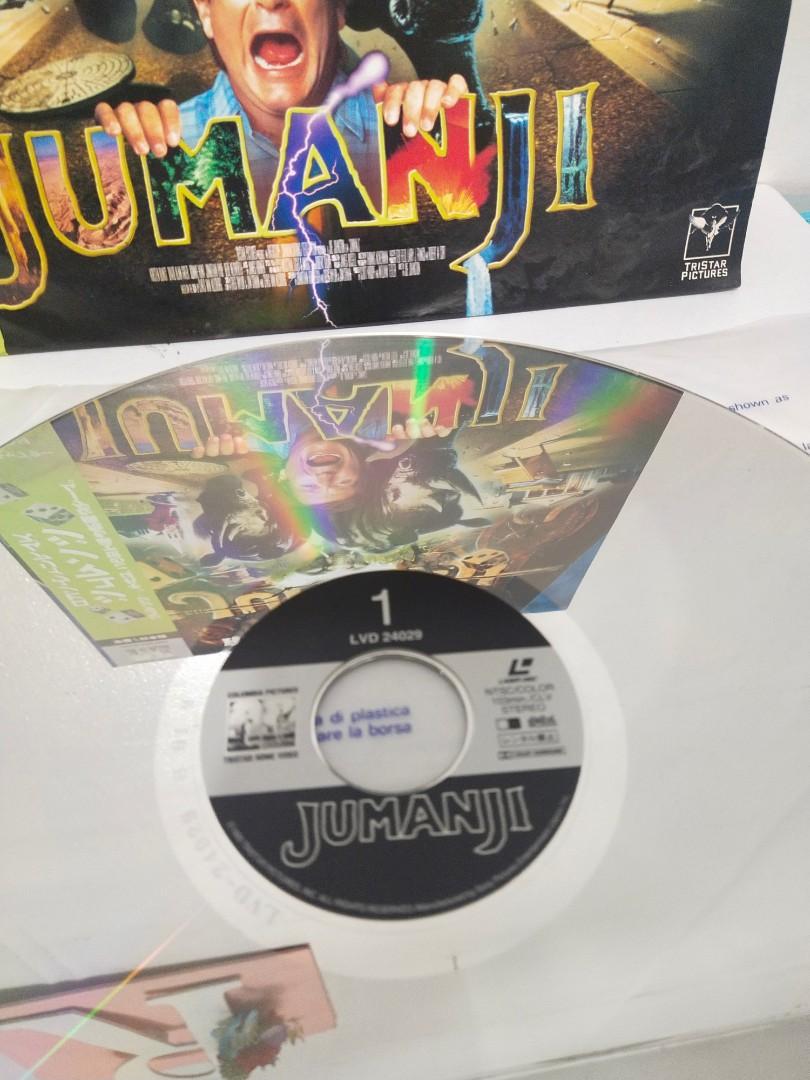 "JUMANJI" movie on Laser Disc/Robin Williams/ Play or Display!, Hobbies