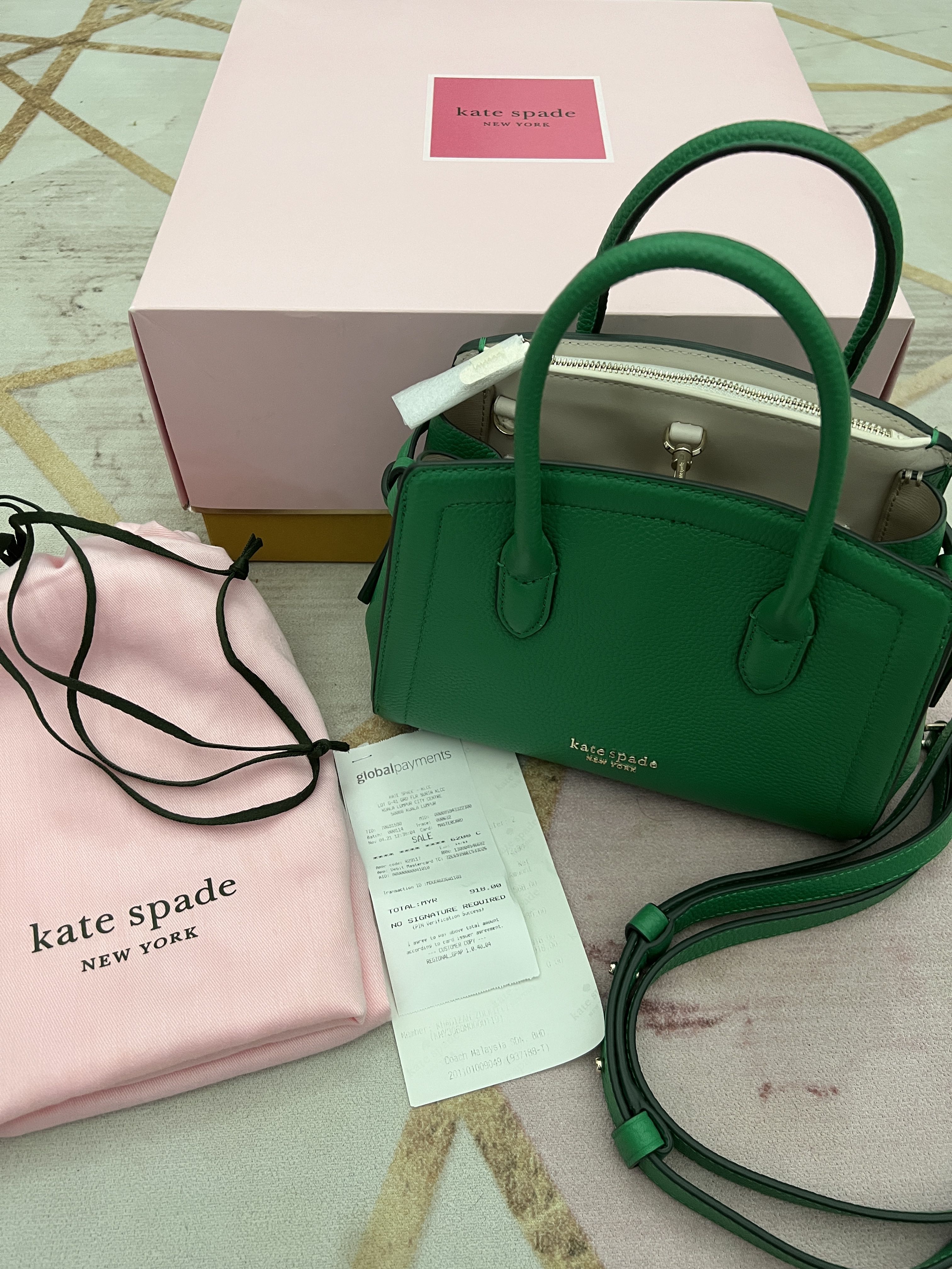 Kate Spade Mini Knott Satchel, Luxury, Bags & Wallets on Carousell