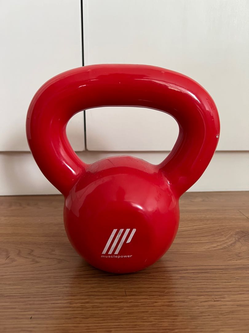 MusclePower Kettlebell - 15lbs, Sports Equipment, Exercise & Fitness ...