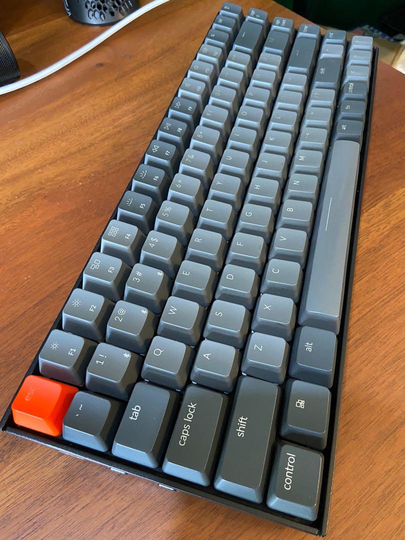 Keychron K2 V2 RGB NonHotswap, Gateron Browns + free wrist rest