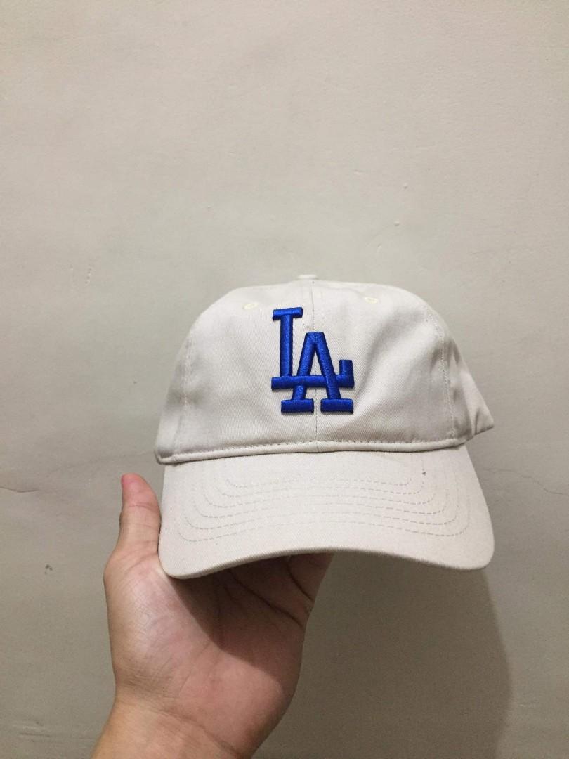 LA MLB Legit Cream Unisex Cap, Men's Fashion, Watches & Accessories