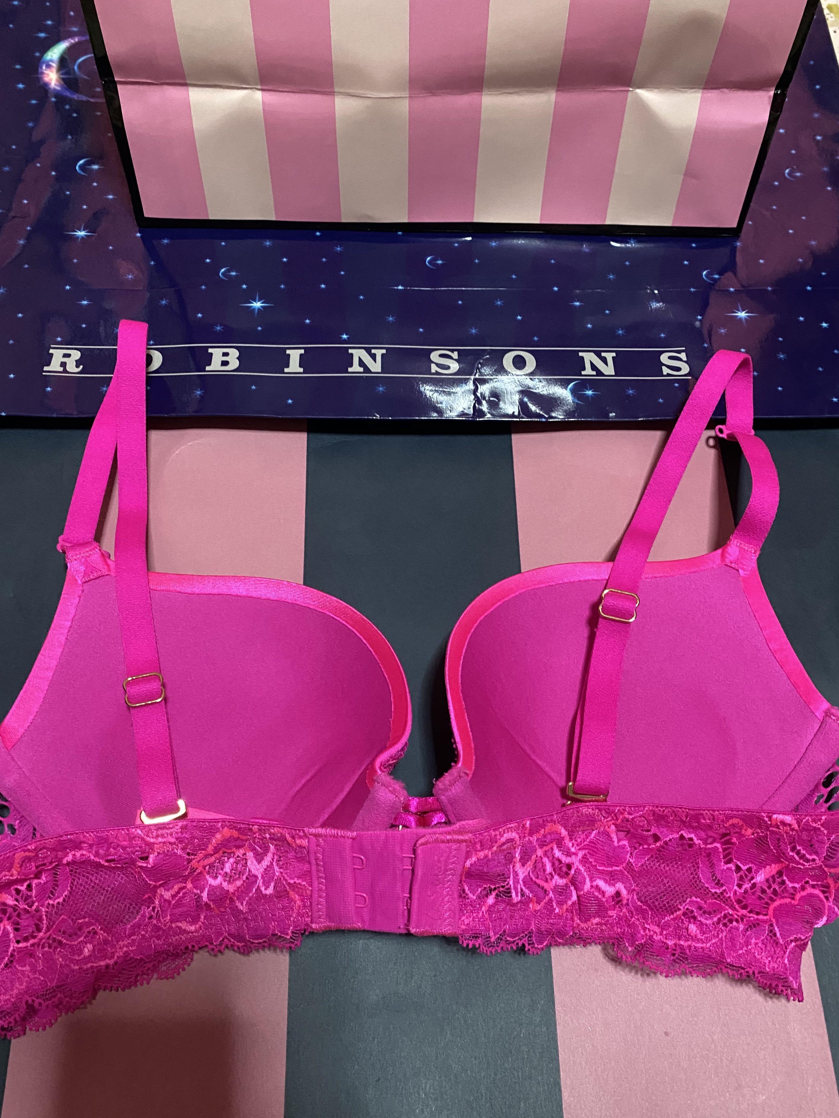 SEXY LA SENZA Black & Pink Corset Lace Peep Show Bra, New, 34C £20.99 -  PicClick UK