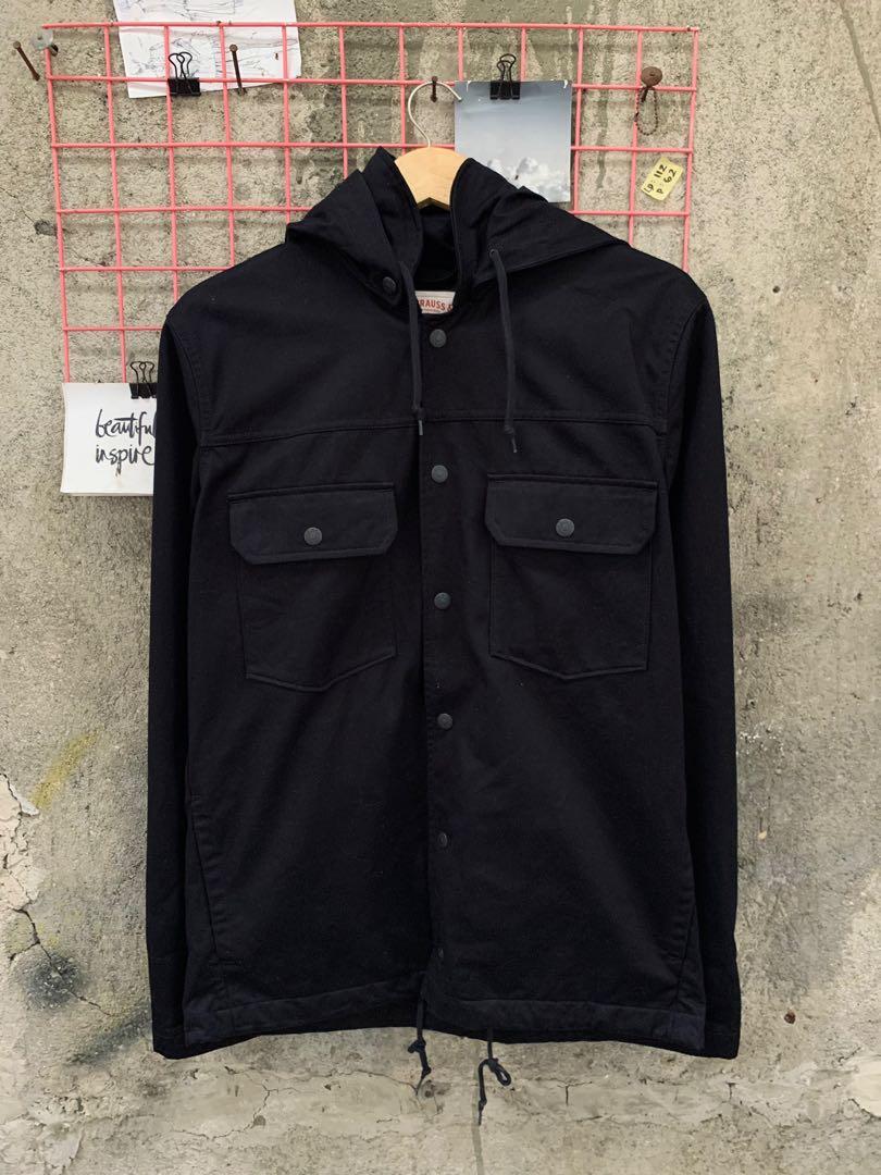Levi's: Twill Hooded Jacket (Black 