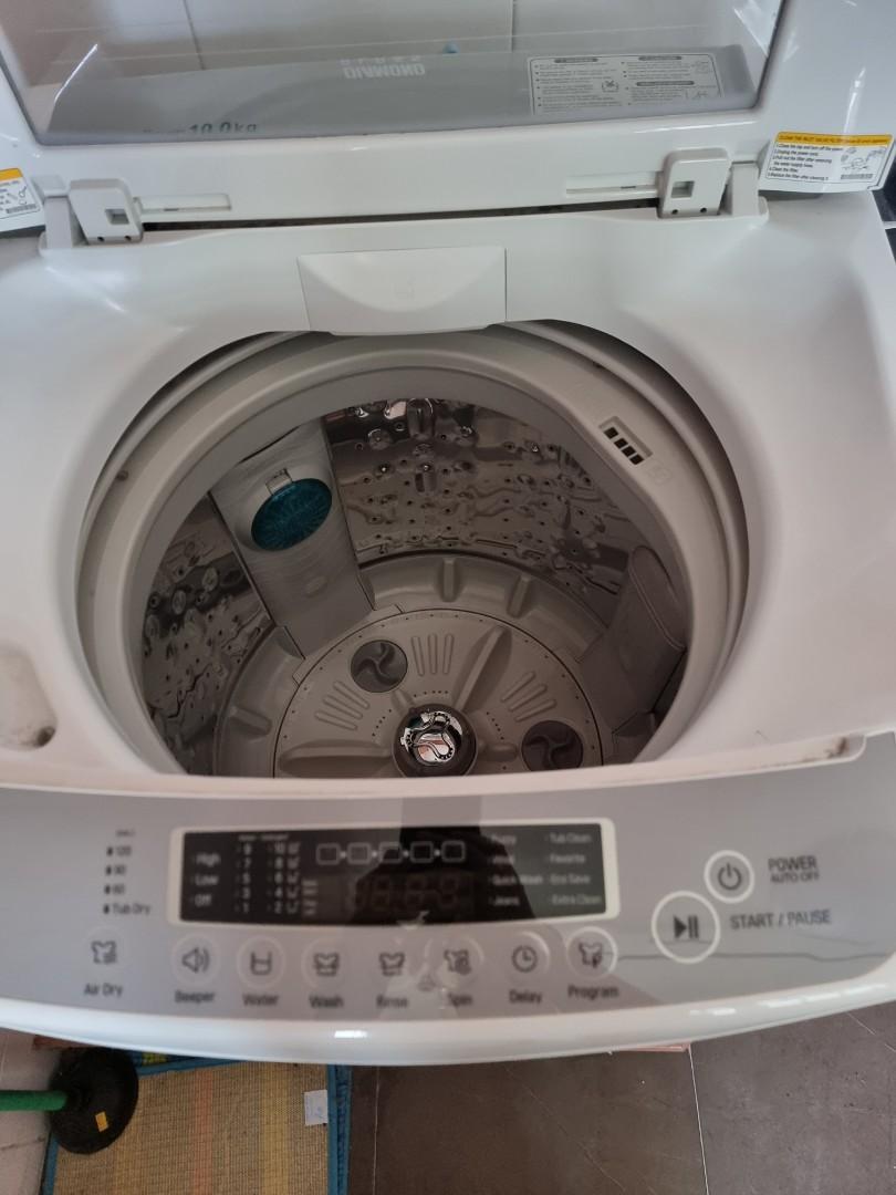 LG Turbo Drum 10kg, TV & Home Appliances, Washing Machines and Dryers