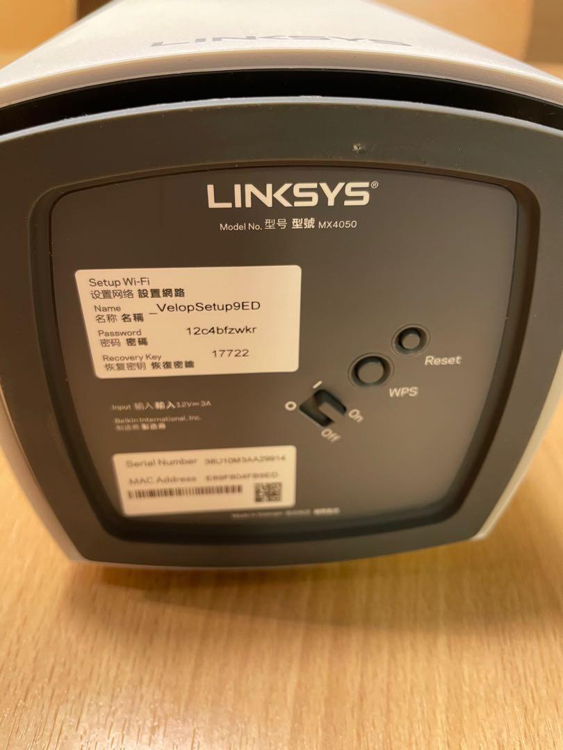 Linksys velop mx4050 clearance