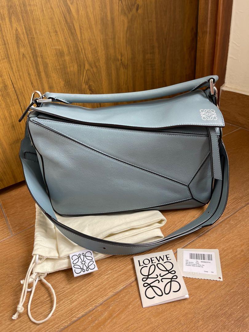 Puzzle bag deals stone blue