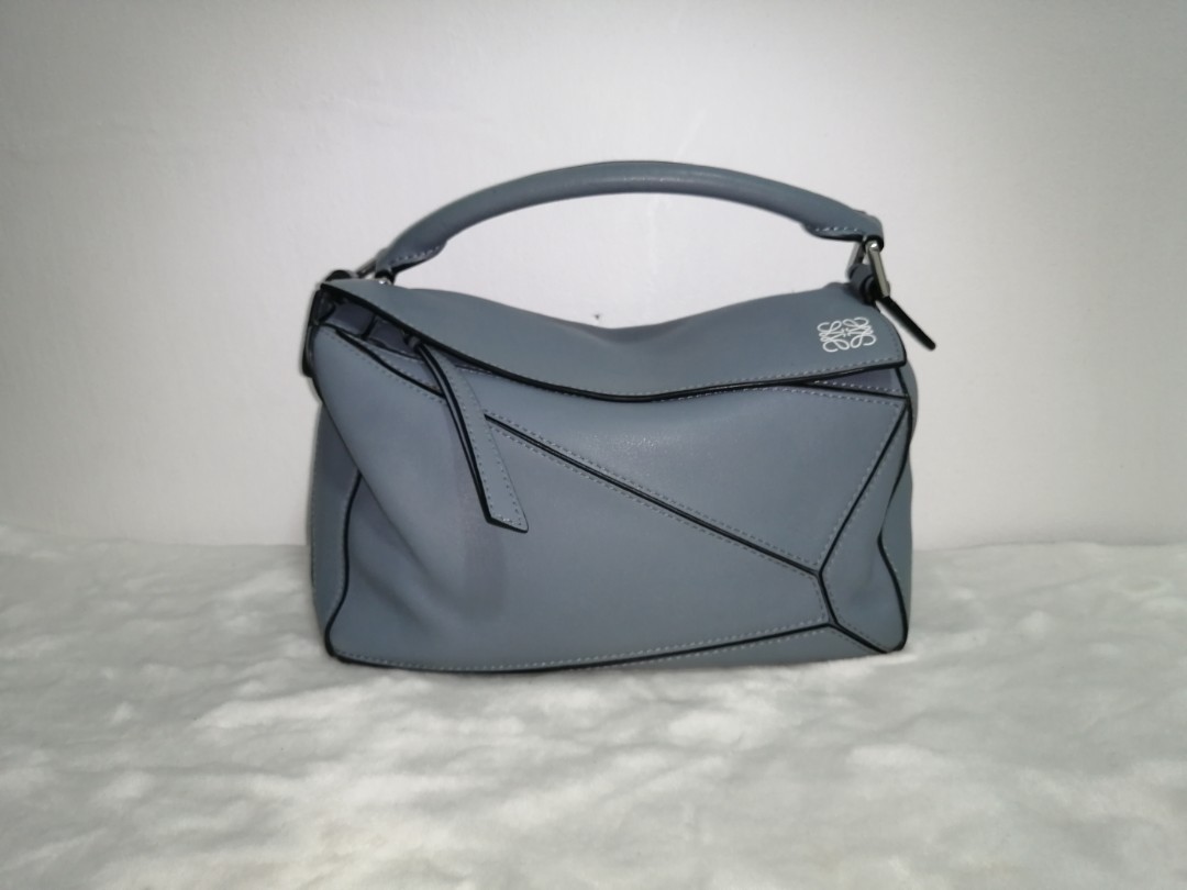 Loewe grey puzzle best sale bag