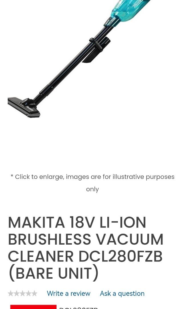 Makita Cordless Cleaner DCL280FZB, TV Home Appliances, Vacuum